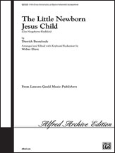 Little Newborn Jesus Child SATB Miscellaneous cover